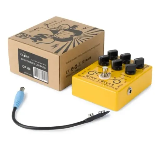 Pedal Caline Wine Cellar Cp-60 Driver + Di Bass Preamp
