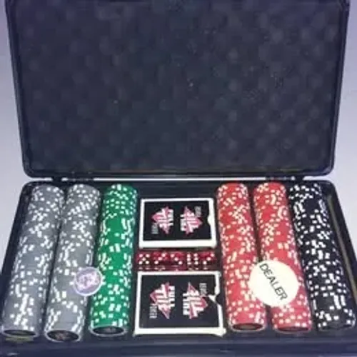 Maleta Kit Jogo Poker Original Full Tilt - Raridade