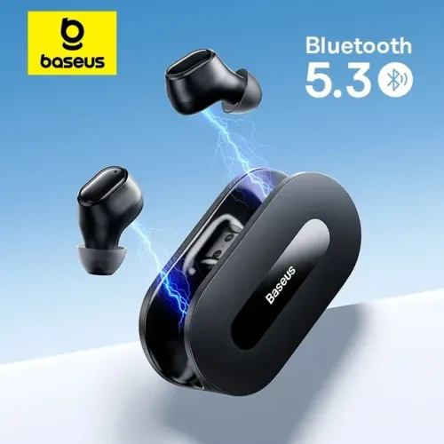 Fone Bluetooth Baseus EZ10, Bluetooth 5.3, Academia, Game, Microfone