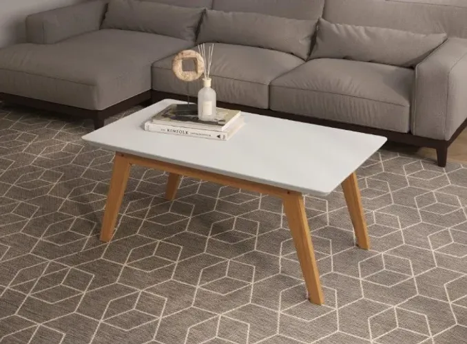 Mesa de Centro PR Modelo Retrô! Frete + Montagem Grátis.