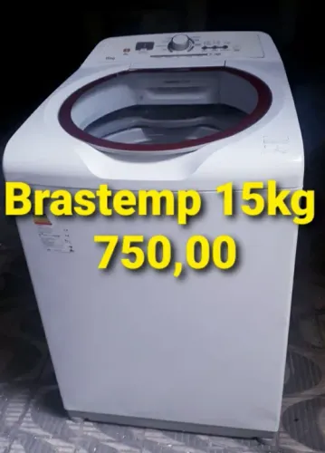 Máquina de Lavar Brastemp 15kg 110V ENTREGO