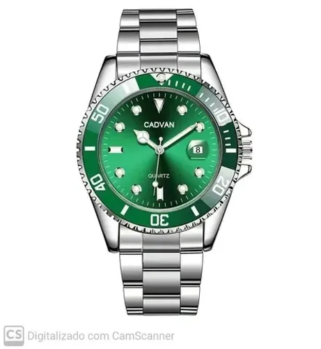 Relógio Analógico Cadvan de Quartzo Casual masculino com calendário