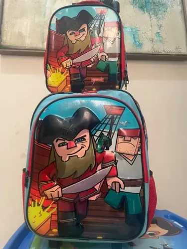 Mochila e lancheira escolar - Sestini