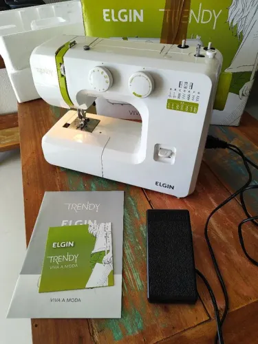 Maquina De Costura Elgin Trendy Jx-3013 - 127V