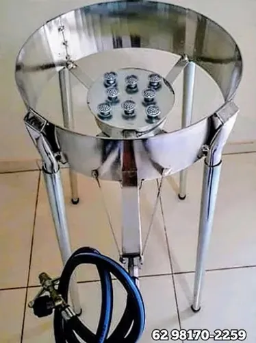 Fogareiro Cromado