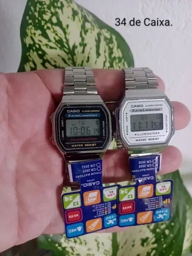Relógio Casio unissex.