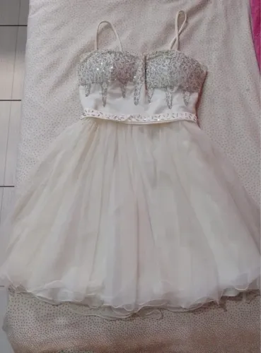DESTAQUE!!! - Vestido de festa tamanho: P/16 Novíssimoo