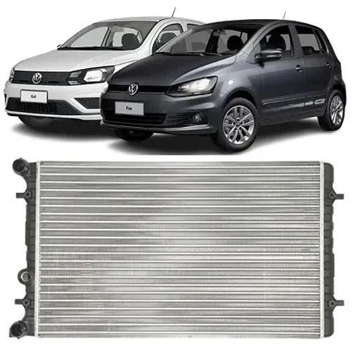 Radiador para Gol, G5, G6, G7, com ar condicionado 2009 a 2022 novo marca Euro