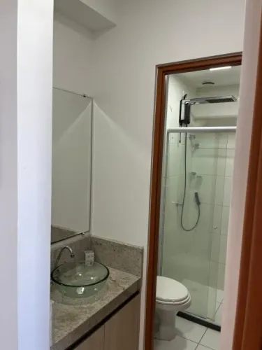 Apartamento 2 quartos com varanda mobiliado - Condomínio Via Jardins, Morada de Laranjeira