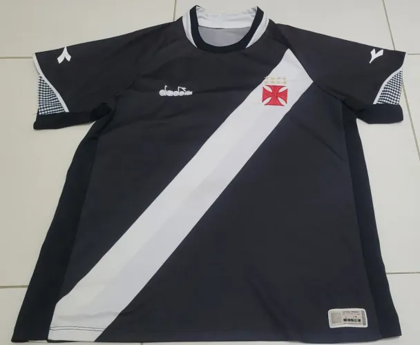 Camisa Vasco Diadora preta Libertadores 2018 