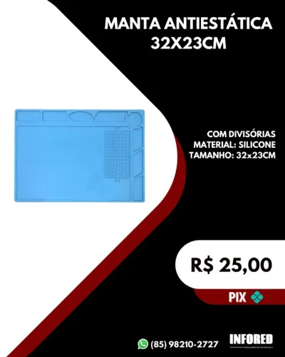 Manta antiestática 32x23