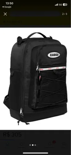 Mochila Karga