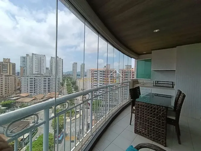 Apartamento de Alto Padrão com 3 Suítes e Vista Mar Ponta da Praia, Santos