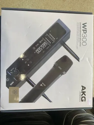 Microfone Sem Fio Akg Wp300