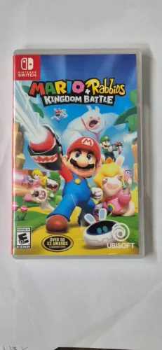 Mario + Rabbids: Kingdom Battle - Nintendo Switch jogo físico 