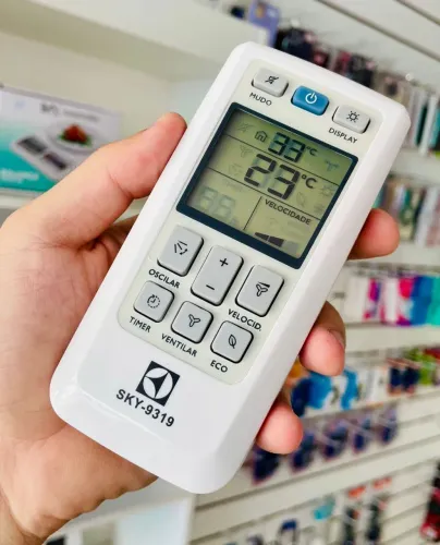 Controle para Ar condicionado Electrolux inverter- pilhas inclusas 