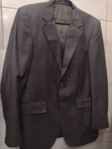 Blazer Masculino Crawford N.48 Cinza chumbo azulado 