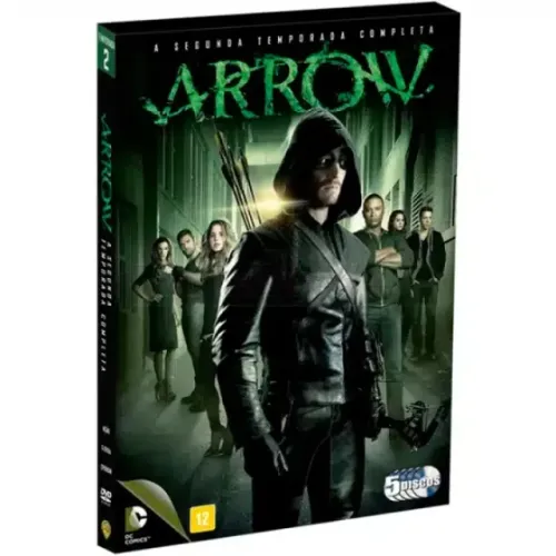 DVD Box - Arrow - 2ª Temporada Completa (5 discos)