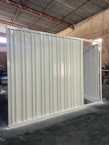 PORTÃO CHAPA GALVANIZADO 