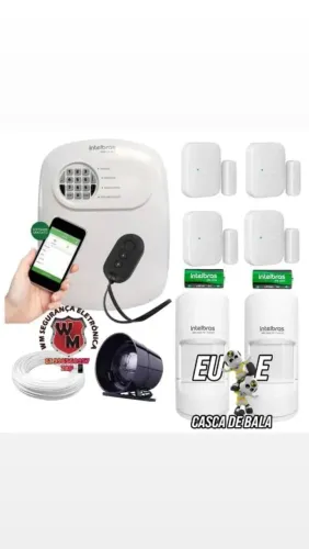 Alarme Câmera Cerca Elétrica Interfone 