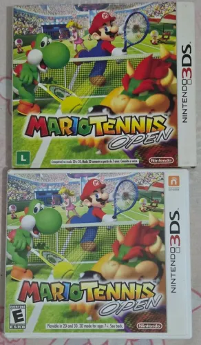 Mario Tennis Open - 3ds - Com Luva