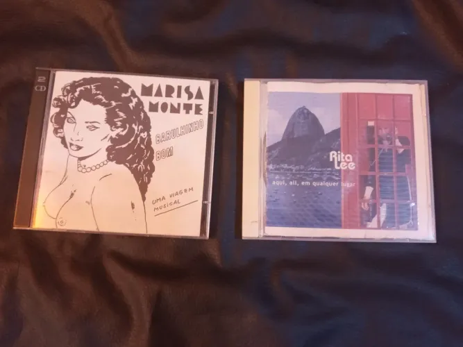 CDs Marisa Monte e Rita Lee