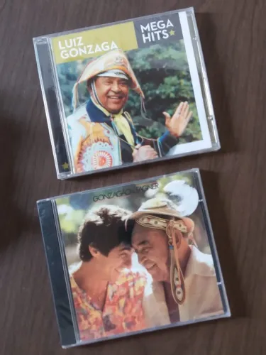 KIT 2 CDs: LUIZ GONZAGA E GONZAGÃO & FAGNER - NOVOS LACRADOS!