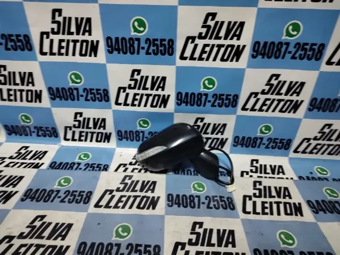 espelho retrovisor direito fit 2003 ate 2008 com pisca novo importado