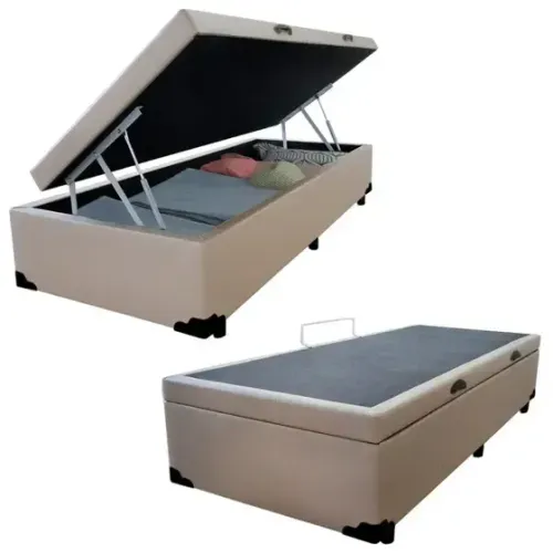 Promoção Imperdível Cama Baú Solteiro- Direto de Fabrica 39x88x188cm