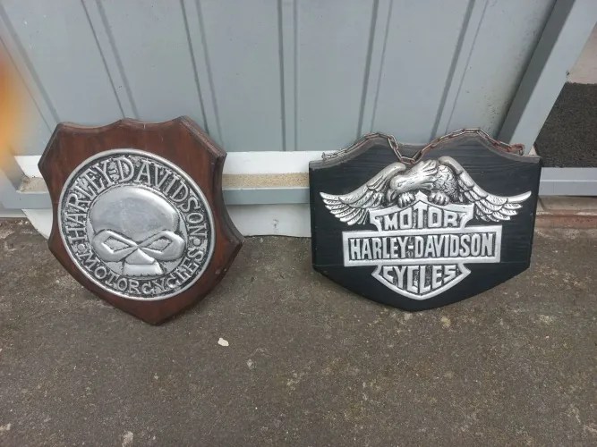 Placa moto harley Davidson 