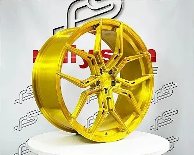Jogo de Roda Gisa FFT6255 Forged Dourada 5x108 - 22x9,5 Offset 40