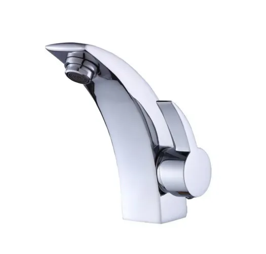 Torneira para banheiro misturador monocomando cromada - nova na caixa 