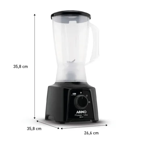 Liquidificador Arno Power Mix Preto