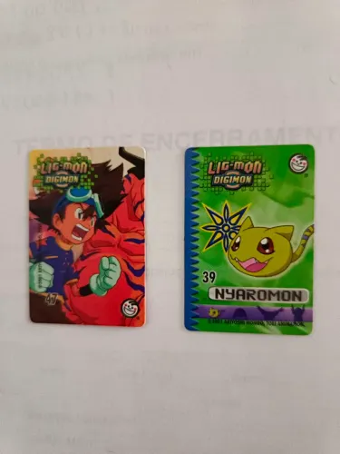 Cards Digimon lig mon Elma Chips