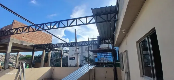 Serralheiro, TERRAÇOS, GAZEBOS DE ESTRUTURAS METALICAS, ETC.