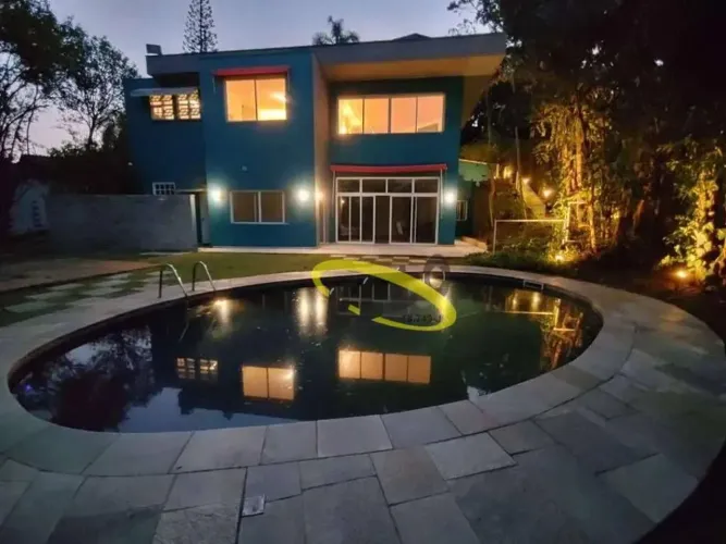 Casa, 550 m² - venda por R$ 3.800.000,00 ou aluguel por R$ 13.903,05/mês - Granja Viana -