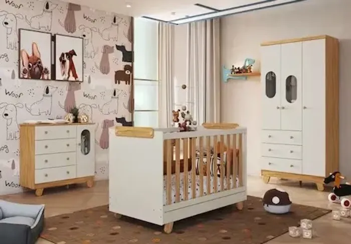 Quarto Infantil Completo 100% MDF. São Produtos Novos Direto de Fábrica P/Sua Casa.