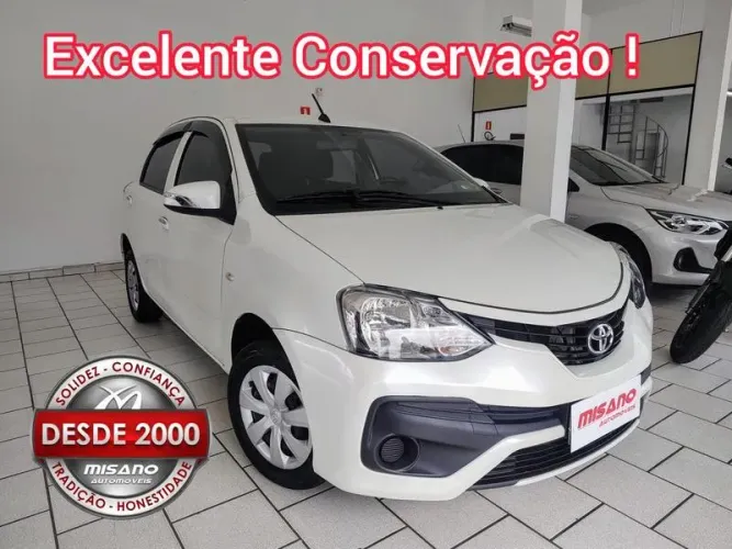 Toyota Etios X 1.3 Flex 16V 5P Mec. 2018