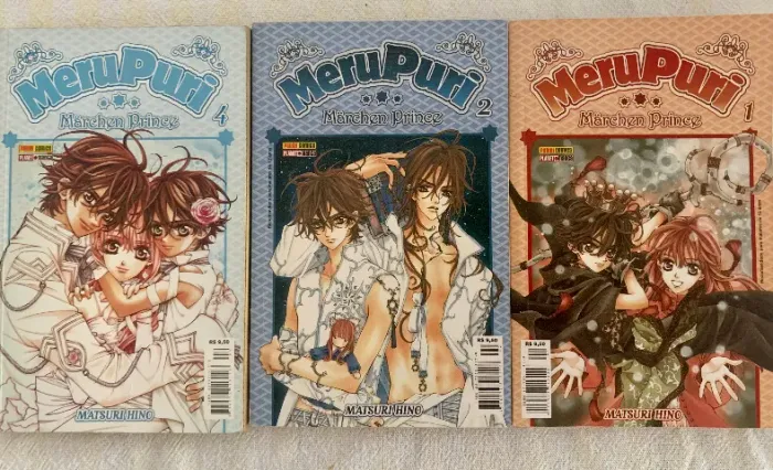 MeruPuri: Marchen Prince (vol. 1, 2 e 4), manga em bom estado