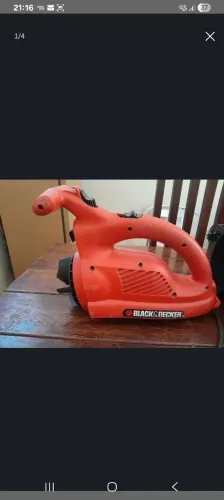 Soprador/Aspirador Blower/Vac 320km/h Black  & Decker 