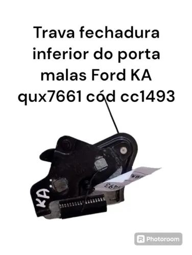 Trava Da Fechadura Inferior Da Mala Ford Ka Cod Cc1493