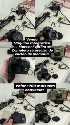 Câmera Fujifilm Completa - Só precisa do cartão!