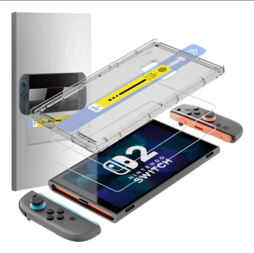 PELÍCULA DE VIDRO 9H NINTENDO SWITCH 2