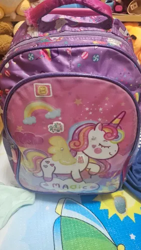 Bolsa e mochila do unicórnio