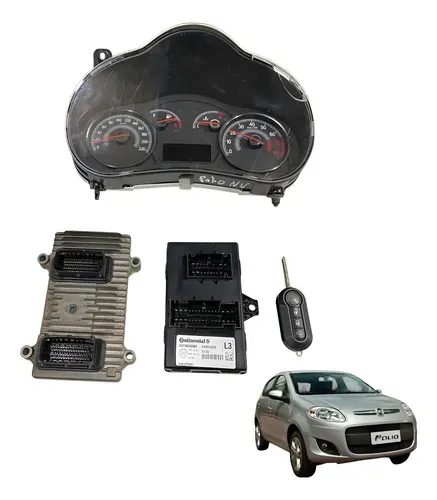 Kit Code Modulo Injecao Palio Attractive 1.6 16v 2015 2016