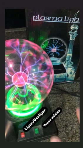 Luminária Plasma Light