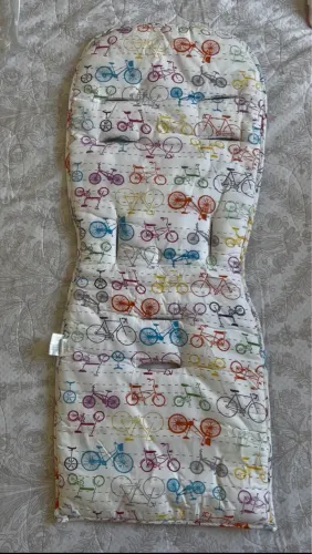Protetor para Carrinho de Bebê - Estampa de Bicicletas
