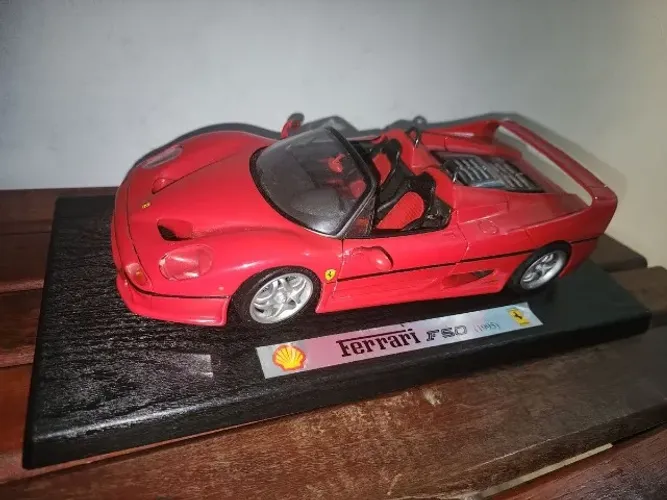 Miniatura ferrari maistro f50 original perfeito estado