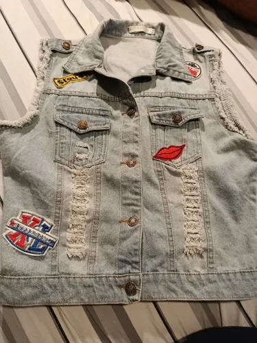 Colete jeans M