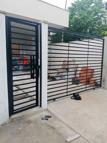 Fabricamos qualquer modelo de parta portão janela proteção escada guarda-corpo estrutura m
